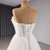 ChicSew Luxurious Strapless Wedding Dresses With Boning
