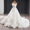 ChicSew Luxurious Strapless Wedding Dresses With Boning