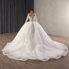 ChicSew Luxurious Illusion Beaded Tulle Wedding Dresses