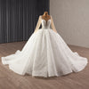 ChicSew Luxurious Illusion Beaded Tulle Wedding Dresses