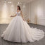 ChicSew Luxurious Illusion Beaded Tulle Wedding Dresses