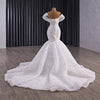 ChicSew Luxurious Beaded Sequin Ball Gown Wedding Dress