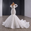 ChicSew Luxurious Beaded Sequin Ball Gown Wedding Dress