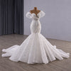 ChicSew Luxurious Beaded Sequin Ball Gown Wedding Dress