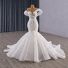 ChicSew Luxurious Beaded Sequin Ball Gown Wedding Dress