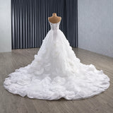 ChicSew Luxurious Rhinestone Ball Gown Wedding Dress
