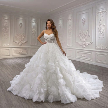 ChicSew Luxurious Rhinestone Ball Gown Wedding Dress