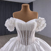 ChicSew Luxurious Ball Gown Wedding Dress With 3D Flowers