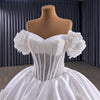 ChicSew Luxurious Ball Gown Wedding Dress With 3D Flowers