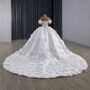 ChicSew Luxurious Ball Gown Wedding Dress With 3D Flowers