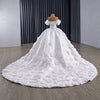 ChicSew Luxurious Ball Gown Wedding Dress With 3D Flowers