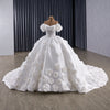 ChicSew Luxurious Ball Gown Wedding Dress With 3D Flowers