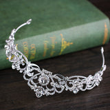 Diamond Crown Bridal Headdress Rose Gold Crown hairband Bridal Jewelry CN11
