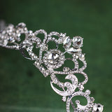 Diamond Crown Bridal Headdress Rose Gold Crown hairband Bridal Jewelry CN11