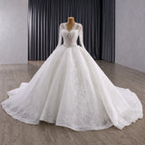 ChicSew Lace Appliques A-Line Wedding Dress