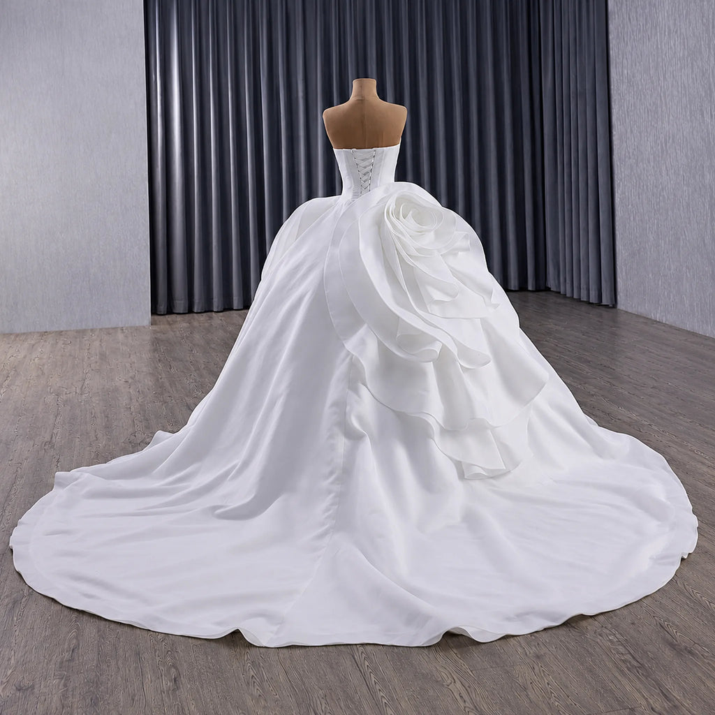 ChicSew Strapless A-Line Wedding Dress