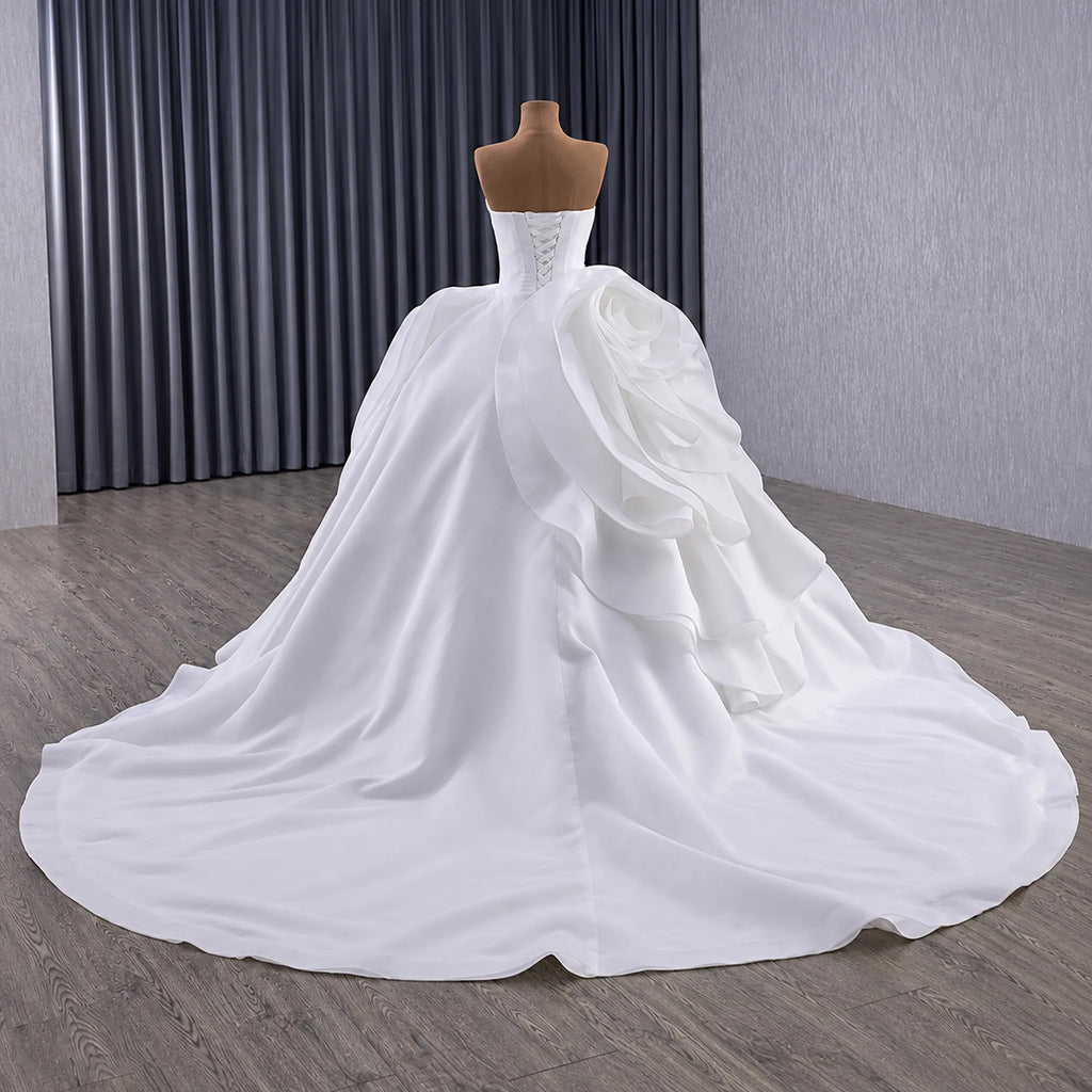 ChicSew Strapless A-Line Wedding Dress