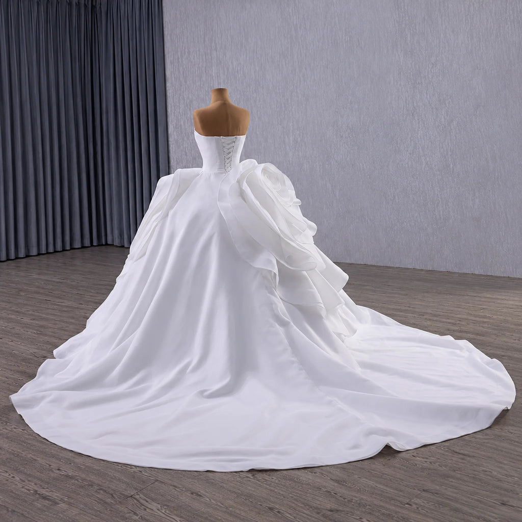 ChicSew Strapless A-Line Wedding Dress