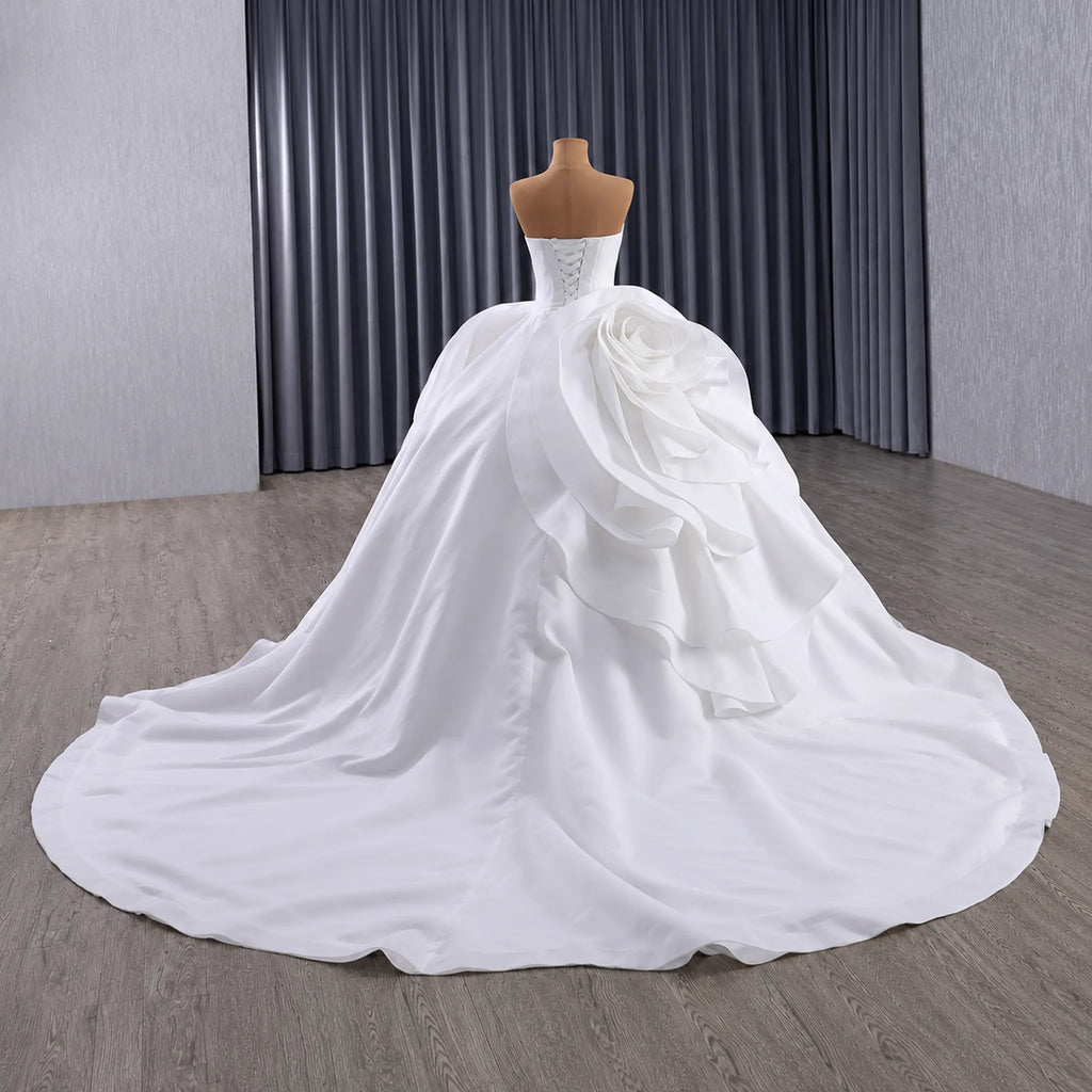 ChicSew Strapless A-Line Wedding Dress