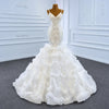ChicSew Luxurious Spaghetti Straps Ball Gown Wedding Dress