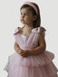 Flower Girl Dresses Weddings Princess Tulle Kids Floor Length Girls Gowns First Holy Communion Dresses