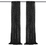 Simple Outdoor Wedding Decoration Sparkly Sequin Background Curtain, HCP31