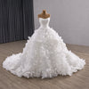 ChicSew Strapless Ball Gown Wedding Dress With Boning