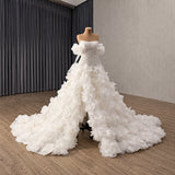 ChicSew Strapless Ball Gown Wedding Dress With Beading