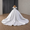 ChicSew Off Shoulder Beaded Ball Gown Wedding Dress