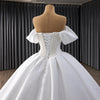 ChicSew Off Shoulder Beaded Ball Gown Wedding Dress
