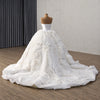 ChicSew Luxurious Strapless Beaded Ball Gown Wedding Dress
