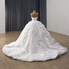ChicSew Luxurious Strapless Beaded Ball Gown Wedding Dress