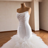 ChicSew Luxurious Mermaid Ball Gown Wedding Dress