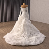 ChicSew Luxurious Ball Gown Wedding Dress With Lace Appliques