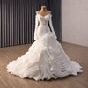 ChicSew Luxurious Ball Gown Wedding Dress With Lace Appliques