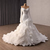 ChicSew Luxurious Ball Gown Wedding Dress With Lace Appliques