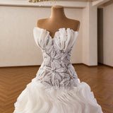ChicSew Luxurious Ball Gown Wedding Dress With Beaded