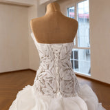ChicSew Luxurious Ball Gown Wedding Dress With Beaded