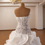 ChicSew Luxurious Ball Gown Wedding Dress With Beaded
