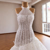 ChicSew Halter Luxurious Wedding Dress With Beaded