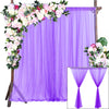 Simple Sheer Wedding Party Home Decoration Background Curtain,HCP14
