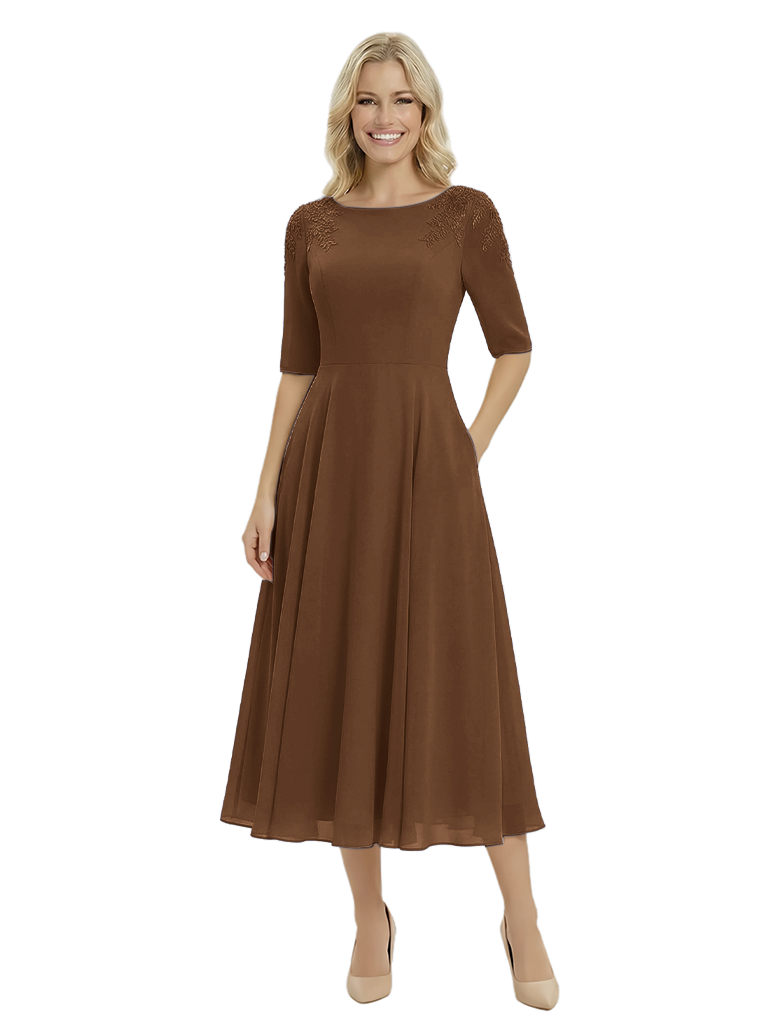 brown