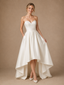 ChicSew Sweetheart A-Line Sleeveless Soft Satin Wedding Dresses Online