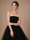 ChicSew Fancy A-Line Lace Tulle Sleeveless Floor-Length Wedding Dresses With Long Train