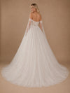 ChicSew Beautiful Off The Shoulder Lace Tulle A-Line Floor-Length Wedding Dresses