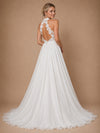 ChicSew Pretty Halter Lace Sleeveless Chiffon A-Line Floor-Length Wedding Dresses Online