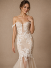 ChicSew Romantic Fancy Off The Shoulder Lace Tulle Mermaid Maxi Wedding Dresses