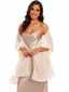 Women's Chiffon Scarf Shawls and Wraps for Wedding Favors Bride Bridesmaid Gifts Evening Dress Shawl
