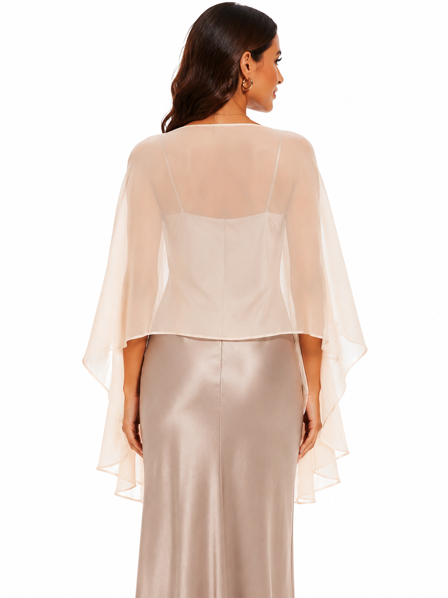 Women's Chiffon Scarf Shawls and Wraps for Wedding Favors Bride Bridesmaid Gifts Evening Dress Shawl
