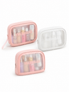 Transparent Cosmetic Bag Translucent PVC Wash Bag Matte Storage Bag